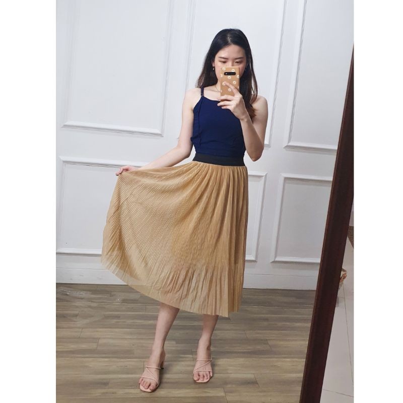 PLISKET SKIRT | MIDI SKIRT | ROK MIDI | ROK PLISKET | ROK PESTA | PARTY SKIRT RUBBER SKIRT