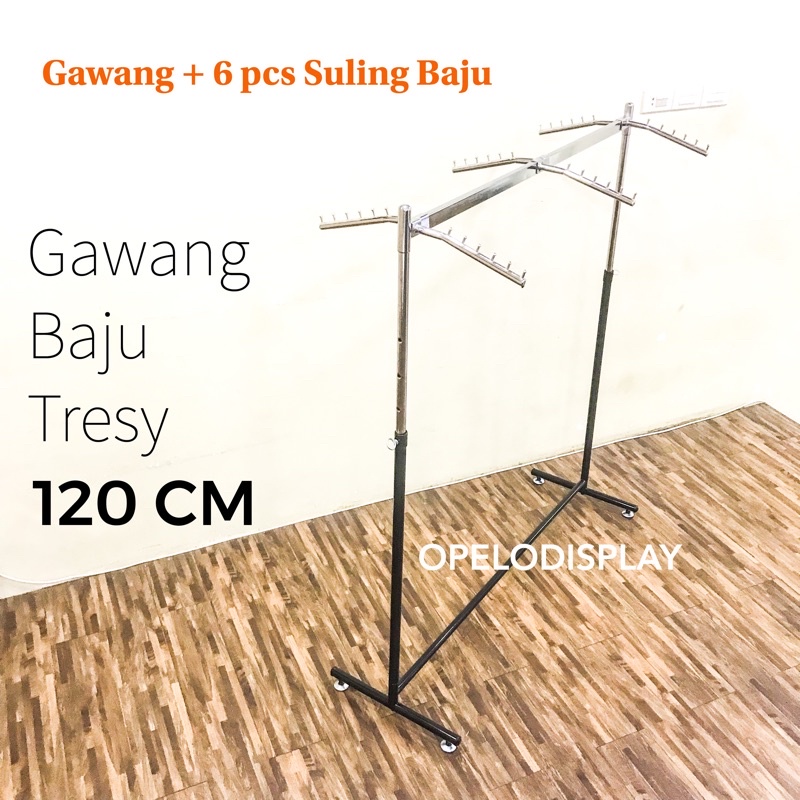 NEW!! GAWANG BAJU TRESY 120 KOTAK + SULING