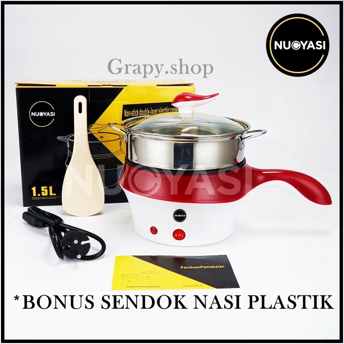 alat masak / fry pan / panci listrik / alat masak listrik / fry pan keramik / penggorengan