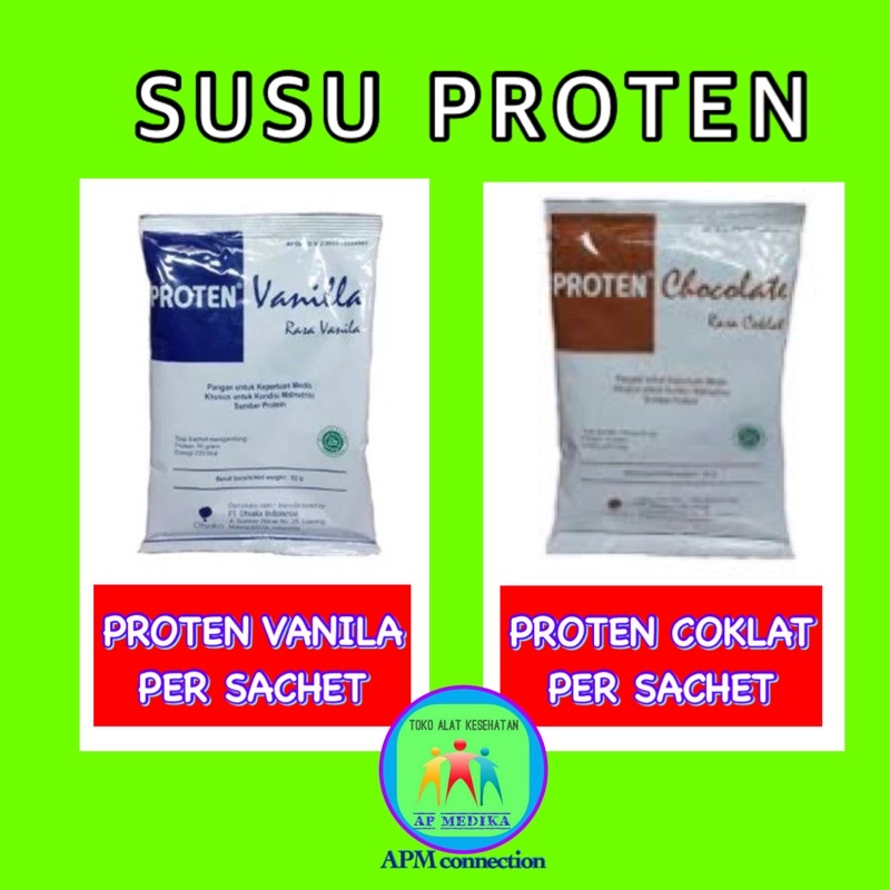 SUSU TINGGI PROTEIN / SUSU PROTEN VANILA PER SACHET