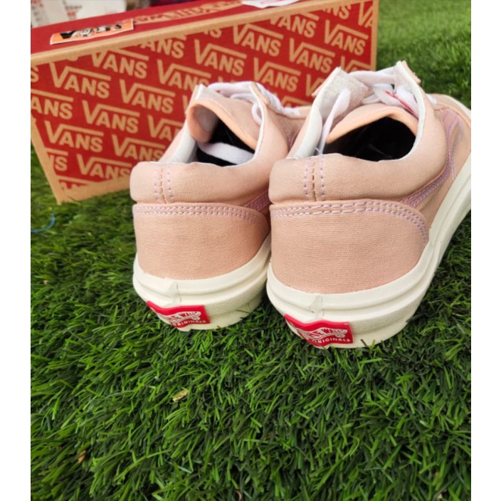 SEPATU VANSS OLDSKUL FULL PEACH OG WAFLE DT BNIB MADE IN CHINA PREMIUM IMPORT SEPATU PRIA SEPATU WANITA SEPATU SNEAKERS