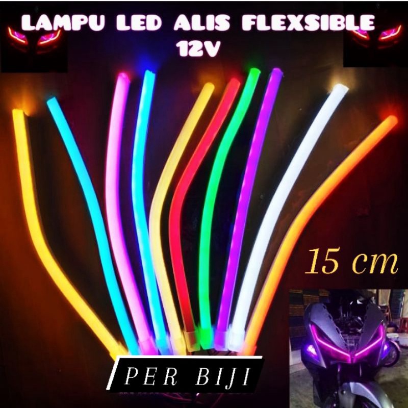LAMPU LED ALIS FLEKSIBEL 12 VOLT UNIVERSAL PERBIJI