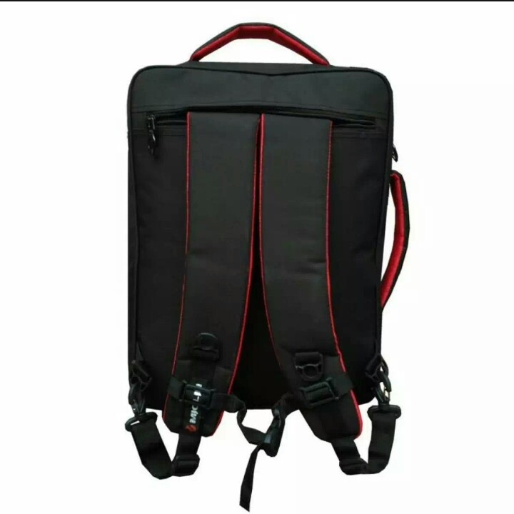 Polo Usa Tas Ransel Multifungsi Tas Fashion Pria Tas Laptop Pria - Black