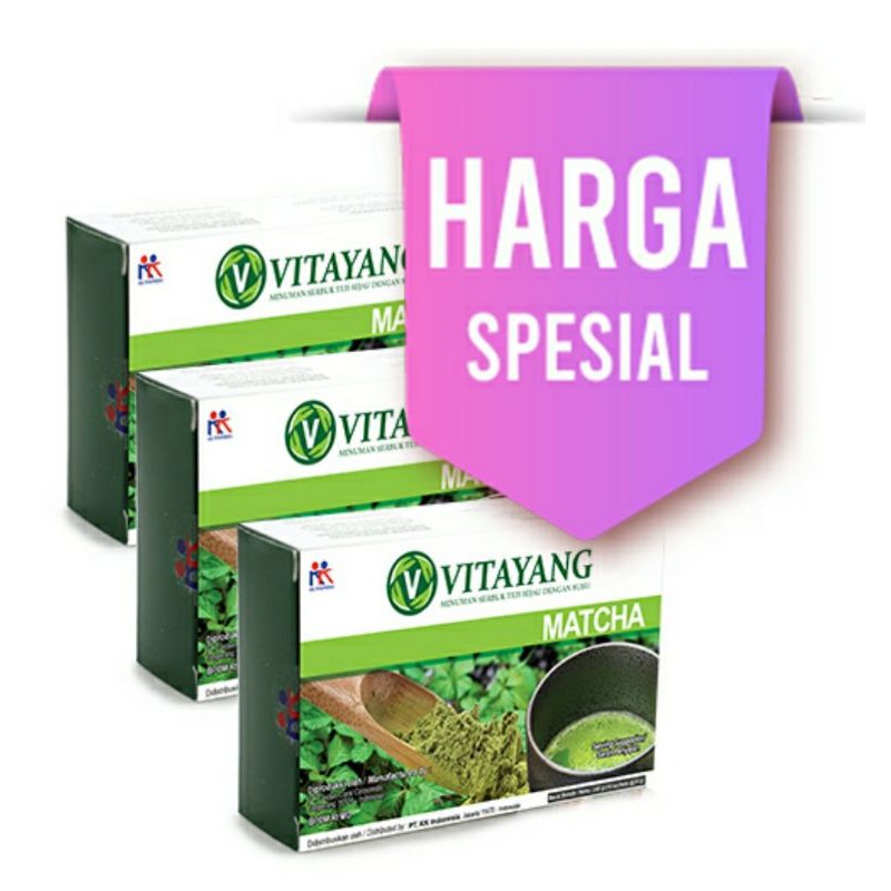 

3 Box Vitayang Teh Matcha