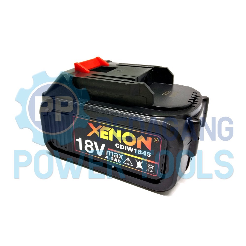 XENON 18V 4A BATERAI BOR GERINDA CORDLESS XENON CDID CDAG 1845 BATERE