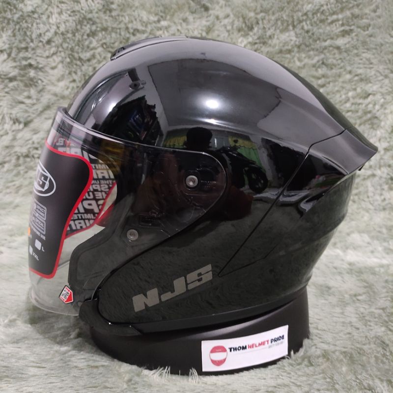 [TERLARIS] READY STOK NJS KAIROZ | NJS KAIROZ WHITE | NJS KAIROZ GREY | NJS KAIROZ SOLID | NJS KAIROZ BLACK | NJS KAIROZ BLUE | NJS KAIROZ RED | NJS KAIROZ GREEN | HELM NJS HALF FACE | NJS KAIROZ PINK | KYT KYOTO | SARANG HELM-4