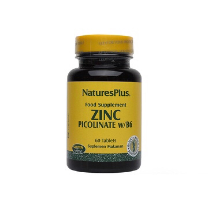 Natures Plus Zinc Picolinate w/B6