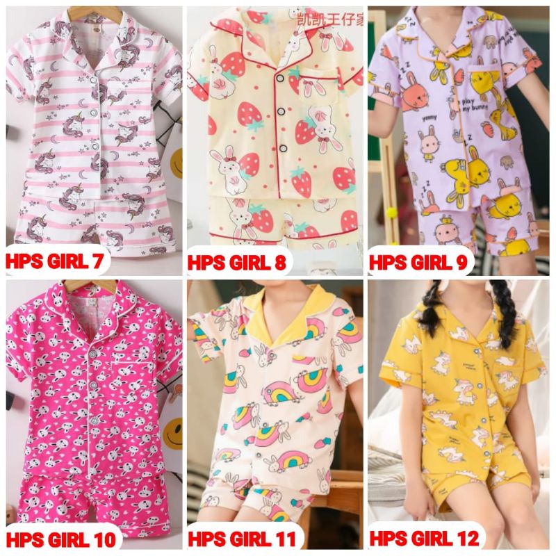 SETELAN BAJU ANAK PIYAMA ANAK IMPORT BAHAN LEMBUT