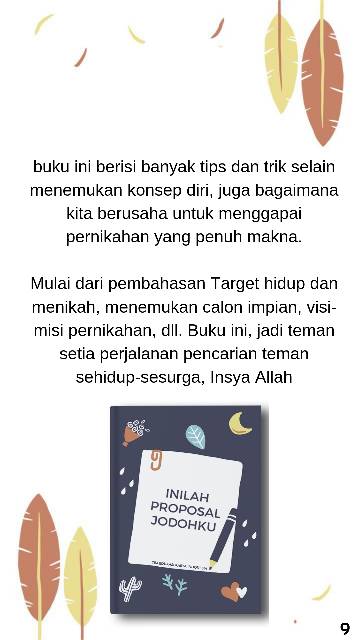 Buku Inilah Proposal Jodohku Shopee Indonesia