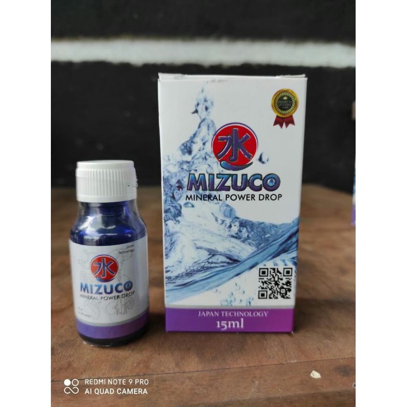 kanker Mizuco Mineral Alkaline Power Drop  Mizu Co Alkali Mineral