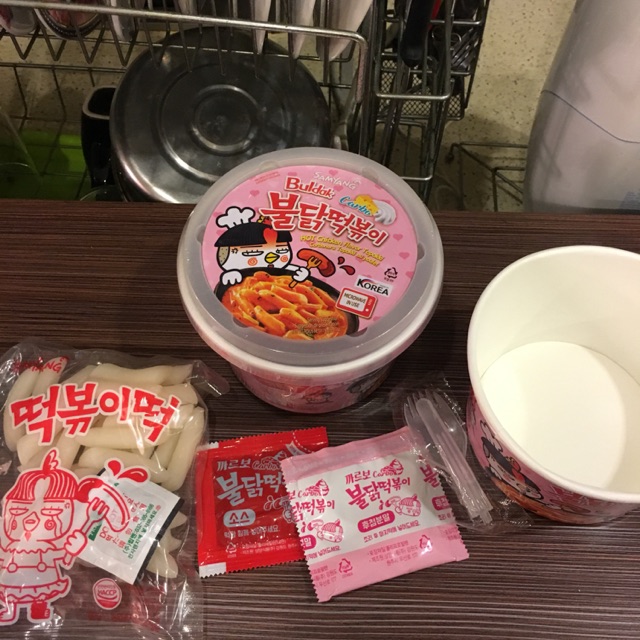 Topokki samyang ready stock