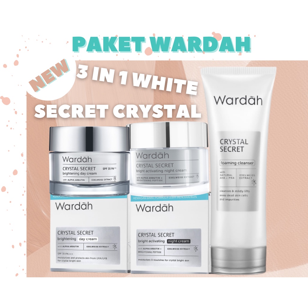 Wardah Paket White Secret Besar 3 in 1