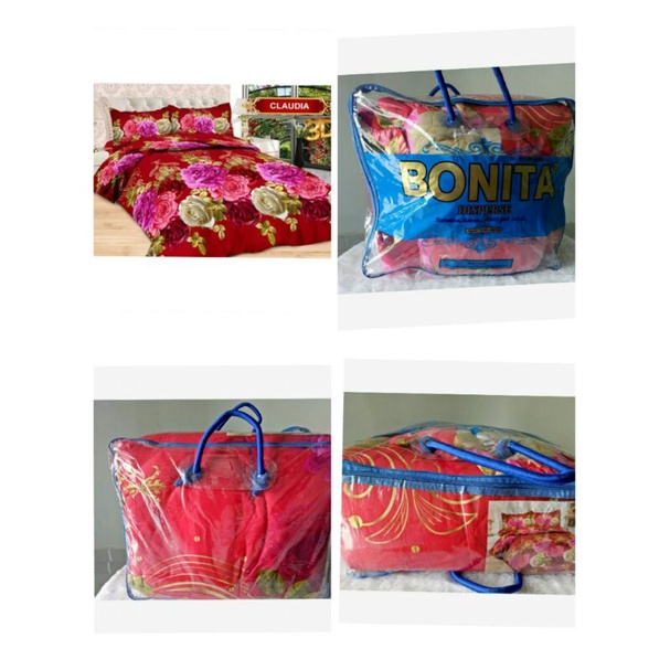 BEDCOVER BONITA RUMBAI  UKURAN 180X200CM