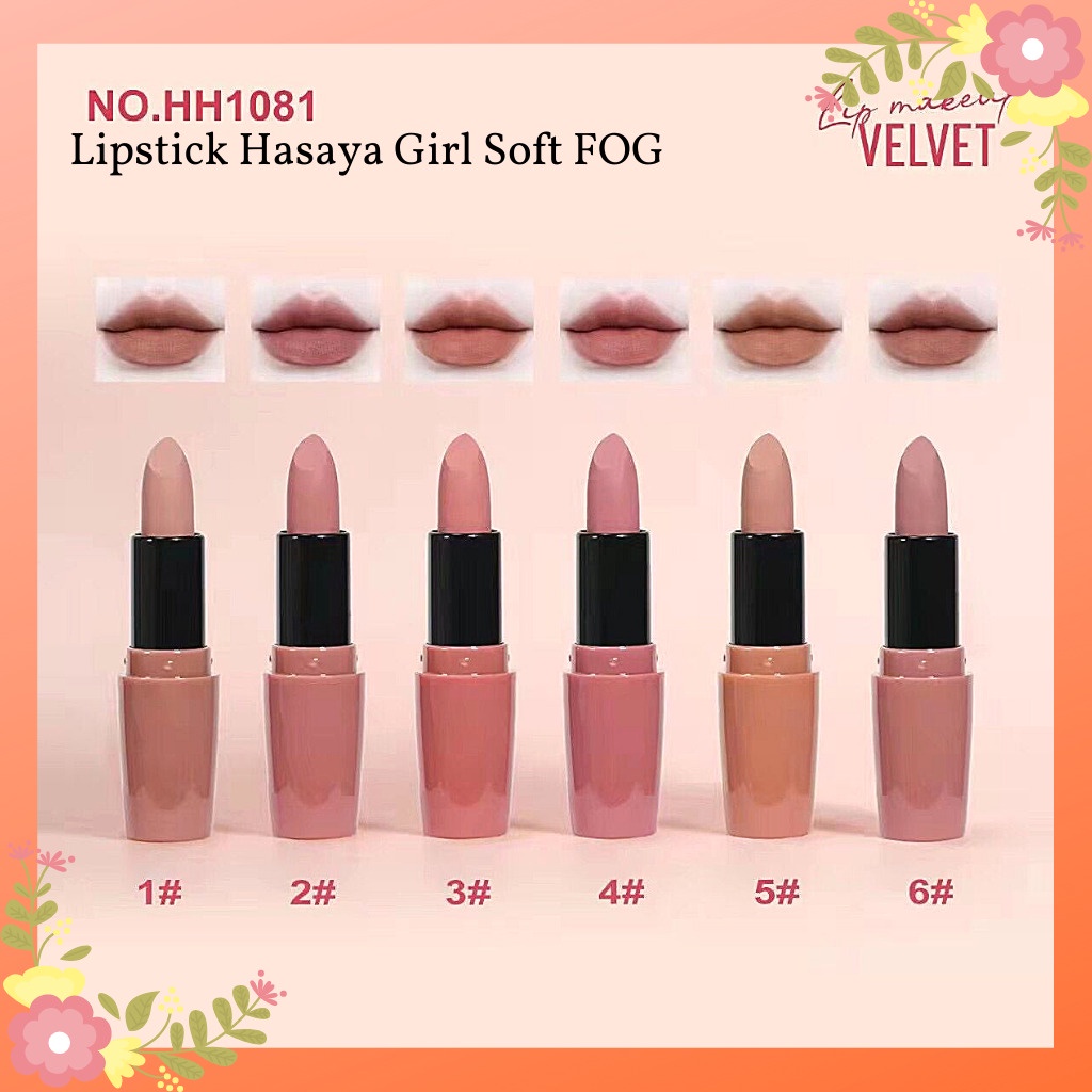 [LUSINAN] Lipstik Hasaya Girls Soft velvet