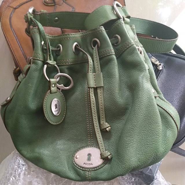 Fossil maddox drawstring prelove hijau