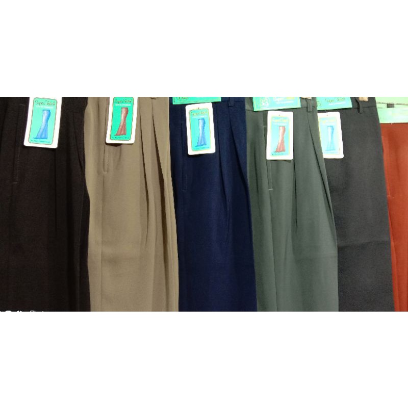 celana bahan pria ( laris ) | celana bahan reguler | celana bahan super talon | celana bahan rempel