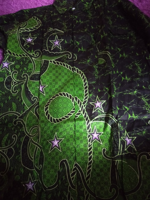 Kemeja Batik Nu || Batik Nu Lintang Songo || Batik Nu Kenongo Termurah Dan Terbaru Bisa Cod