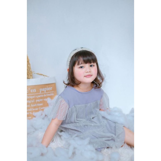 DRESS QUEEN DRESS ANAK PESTA DRESS TUTU ANAK SMILEE 1-5 TAHUN