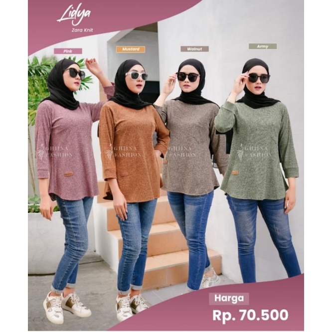 Lidya Blouse dari ghiina fashion