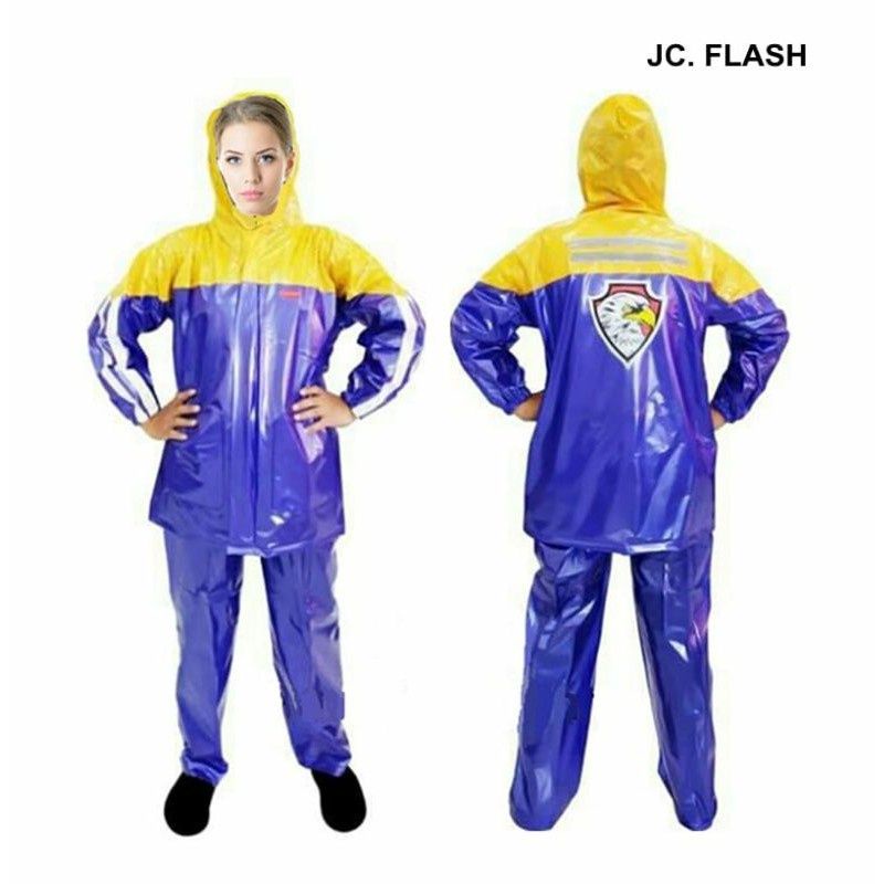 Jas Hujan Jaket Celana Anak FLASH