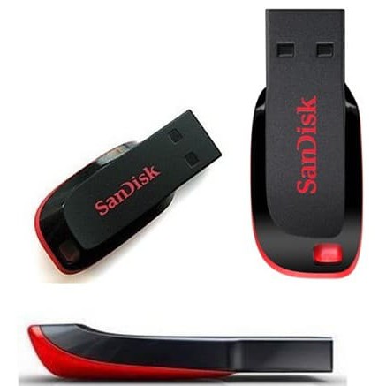 SanDisk Cruzer Blade CZ50 USB Flashdisk original 8GB / 16GB /32GB / 64GB / 128GB