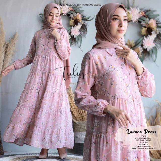 GAMIS CANTIK  Lavara Dress Tulus Signature