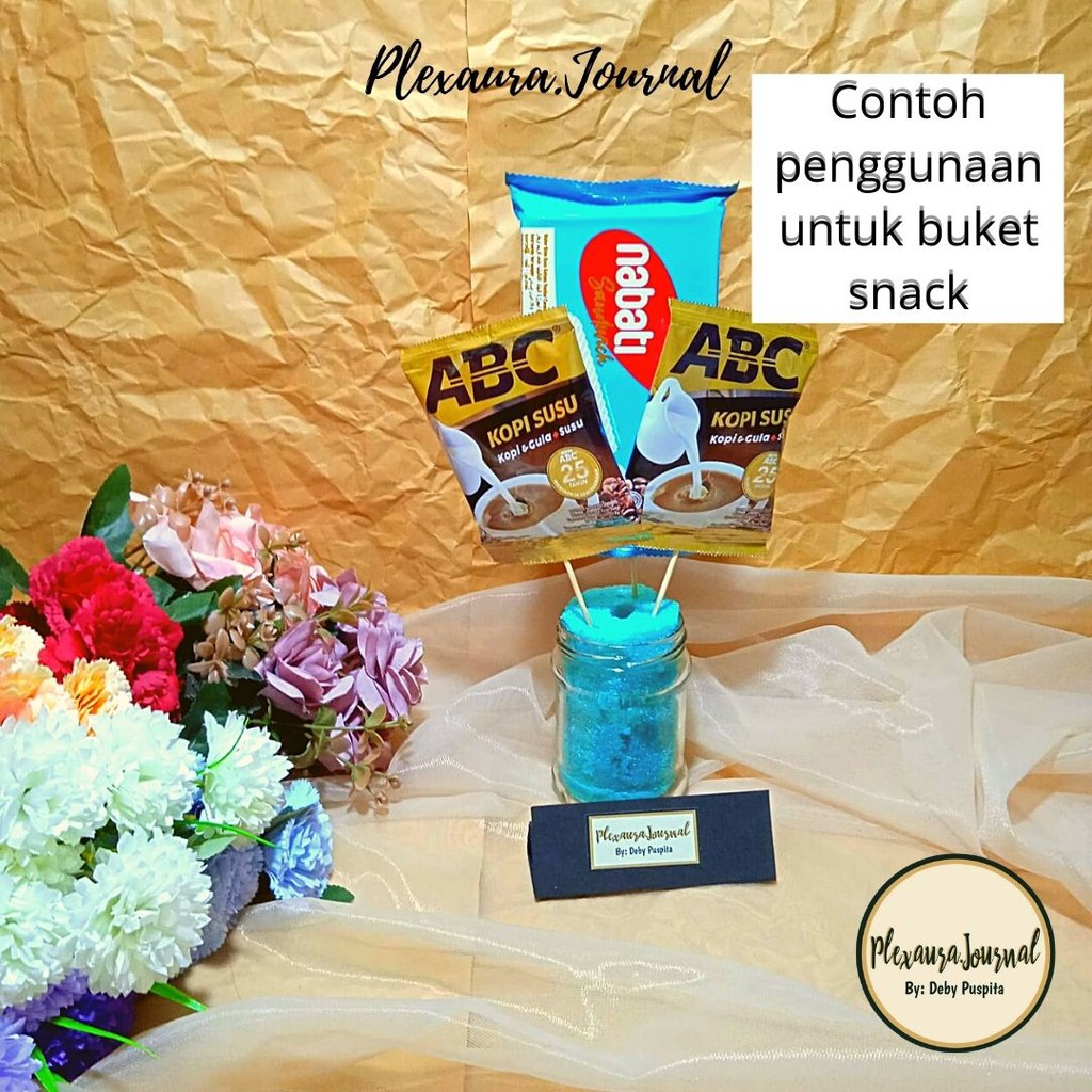 [PAPEROVY] Tusuk sate untuk buket bogor bisa cod snack money buket buket uang buket spundbond buket 