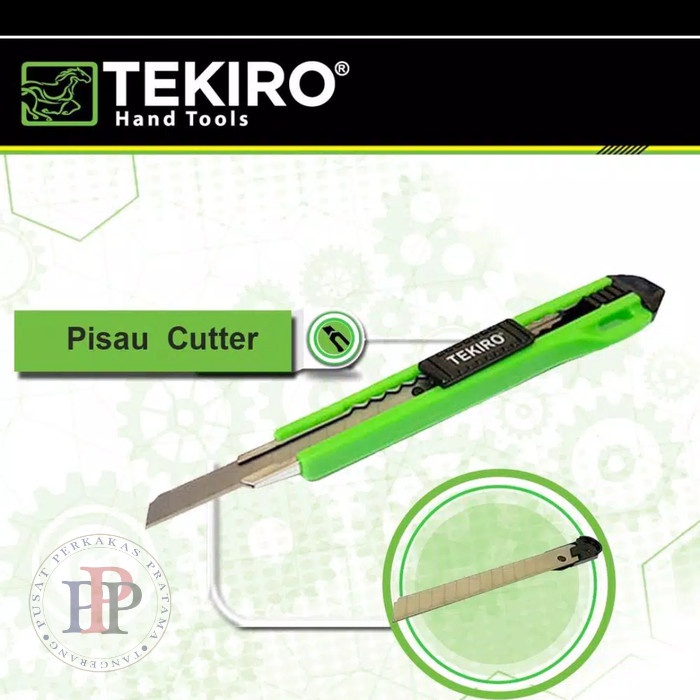

Gaya Pisau Cutter Kecil 9 Mm Tekiro Bergaransi
