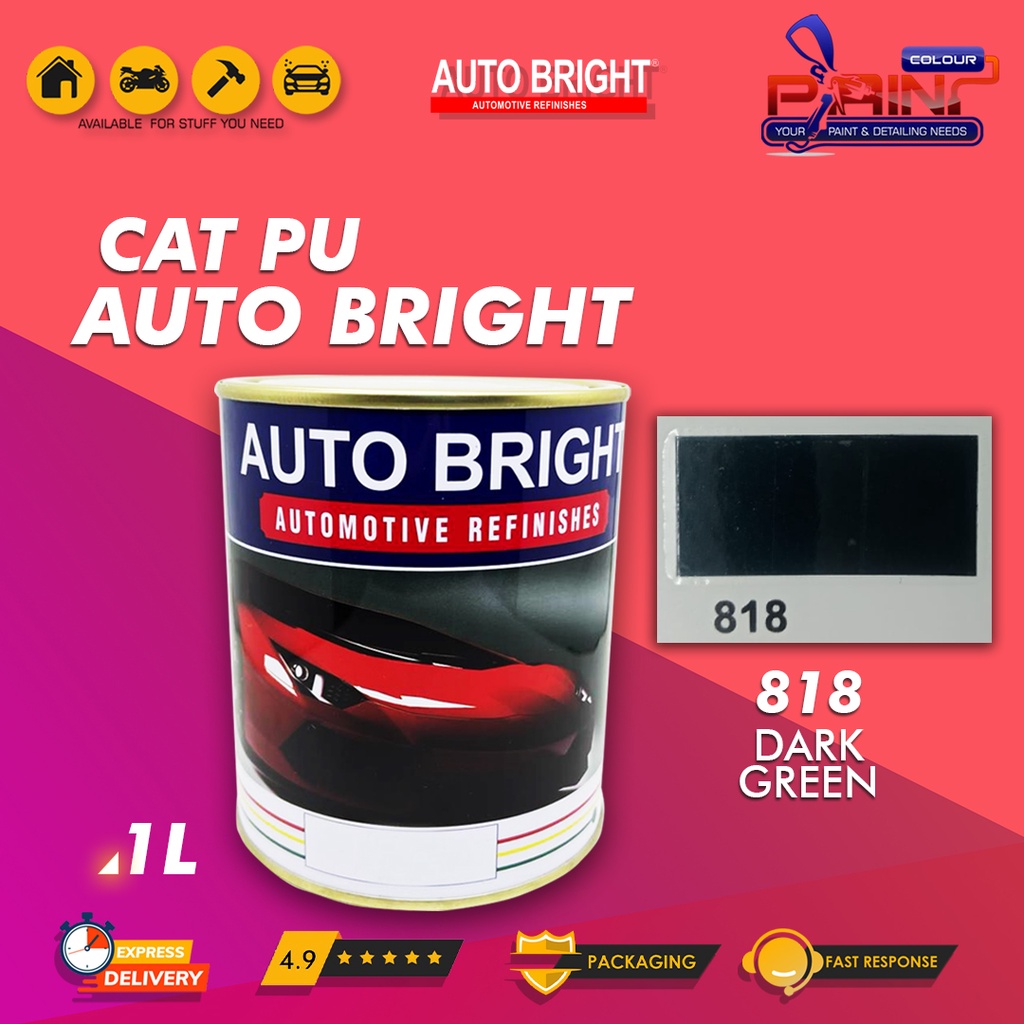 Cat PU Autobright - Dark Green AB 818