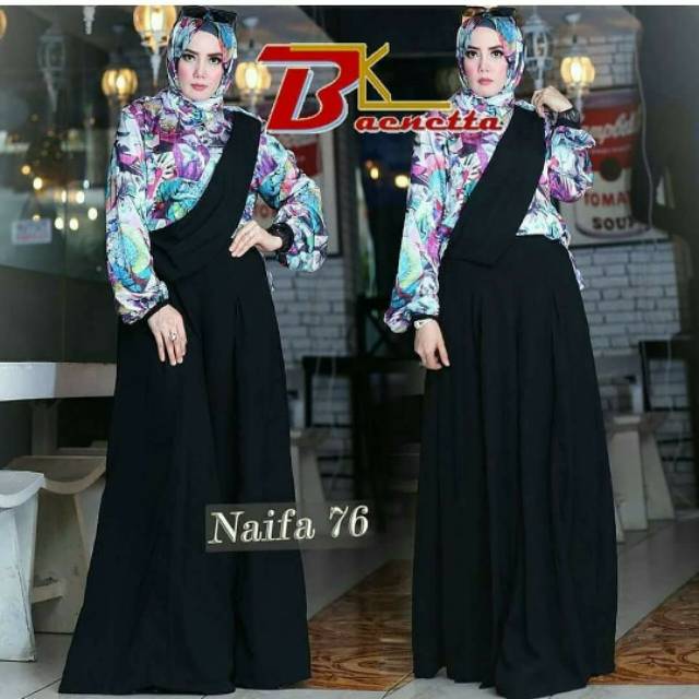 SALE.. Ready siap kirim naifa set vol 76 by baenetta