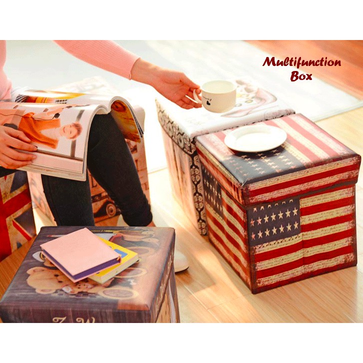 【GOGOMART】Multifunction Storage Box / Kotak Mainan Anak