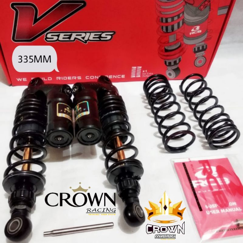 Shock RCB VD Series 335mm Bebek Supra X 125 / RX King / Kharisma / W175 Universal