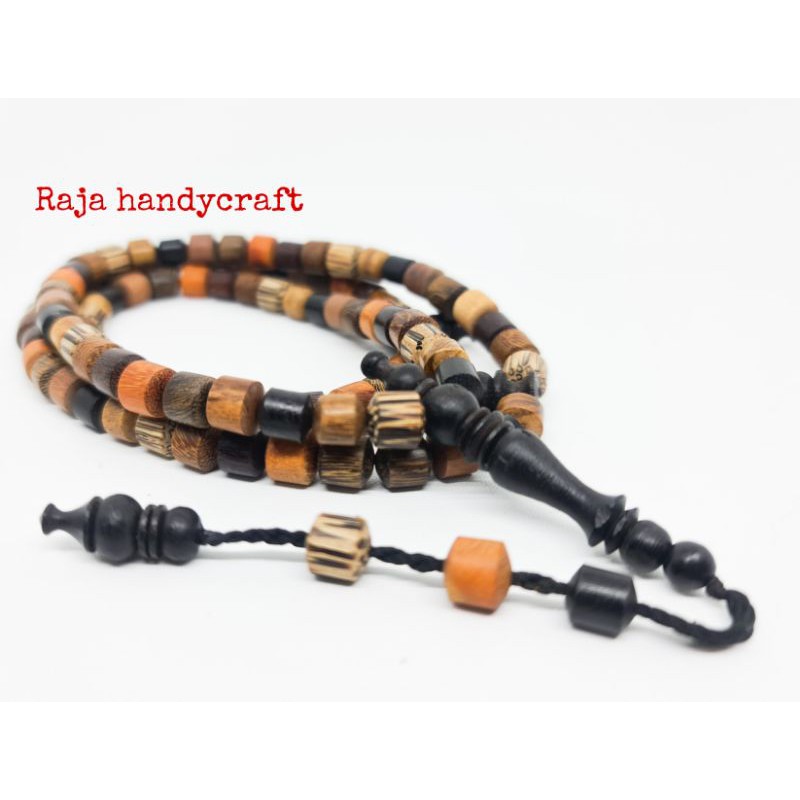 Tasbih Kombinasi / Tasbih Kayu Bertuah / Tasbih Kayu Bertuah / Tasbih Kayu / Tasbih Kesehatan / Tasb