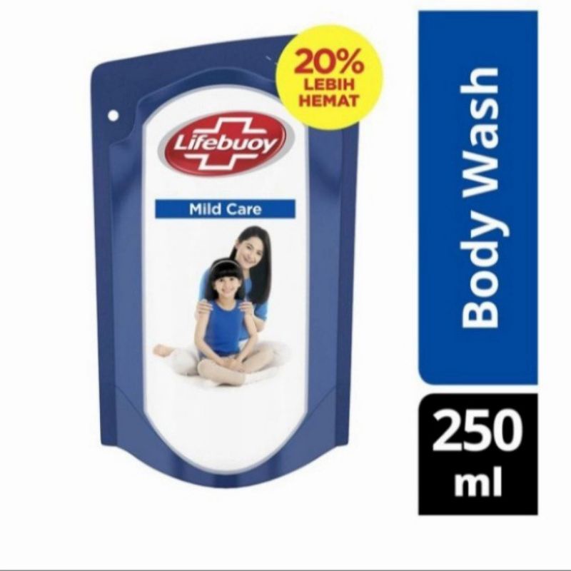 Lifebuoy mild care 250ml body wash