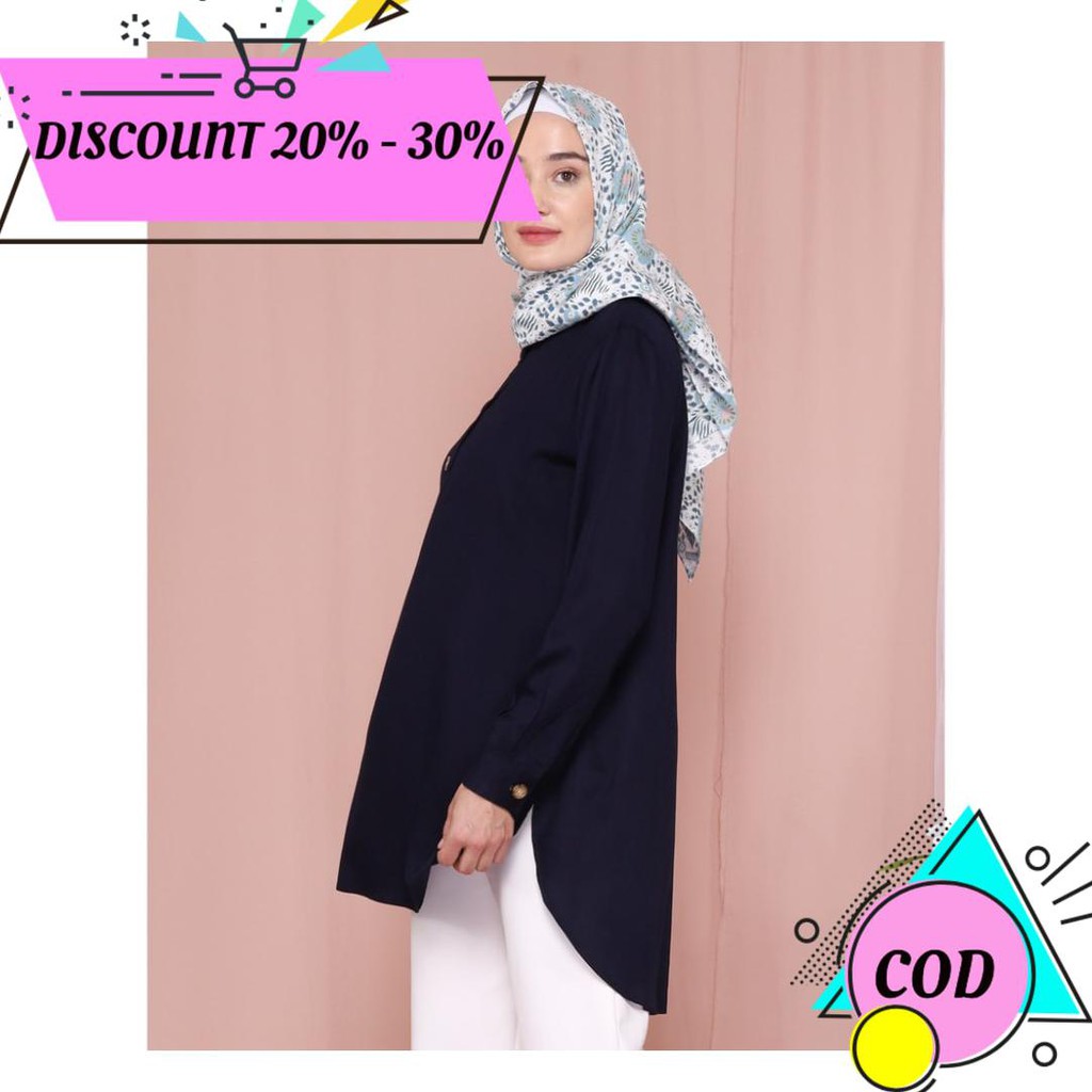 (BAYAR DITEMPAT) INAYAH TUNIK - TUNIK WANITA BY AZHANIA AA838
