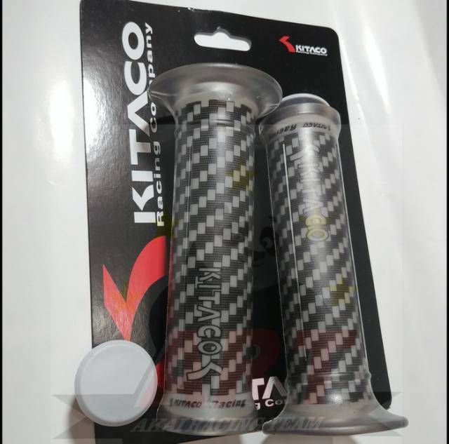 Handgrip Kitaco Karbon Handgrip Variasi Motif Karbon - Akai Racing