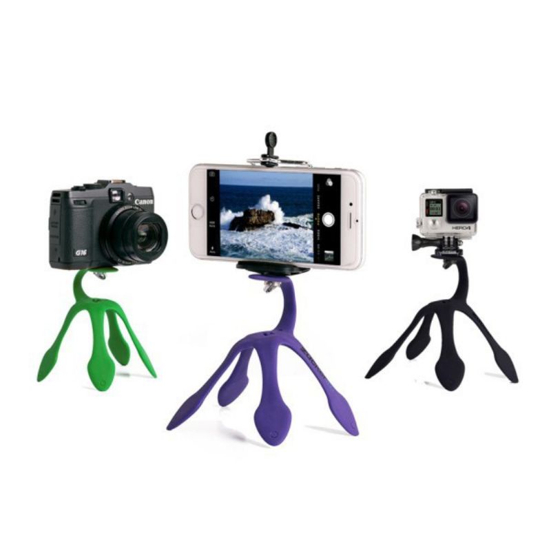 Tripod Flexiblel Gekko / Gekko Holder Smartphone Multifungsi