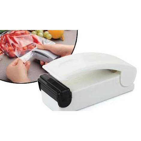 Brand New Mini Hand Handy Portable Plastic Plastik Super Sealer Seal Perekat Penyimpanan Makanan