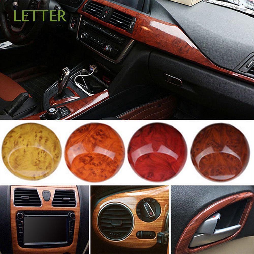 Stiker Vinyl Film Motif Serat Kayu Glossy Untuk Dekorasi Interior