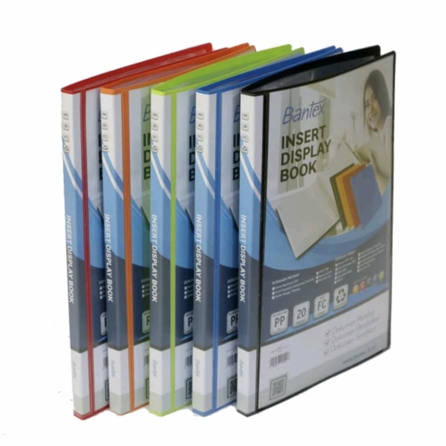 

Bantex Insert Display Book A4 20 Pockets