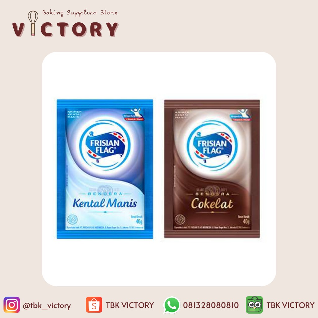 

Frisian Flag SKM Sachet isi 6pcs - Susu Kental Manis