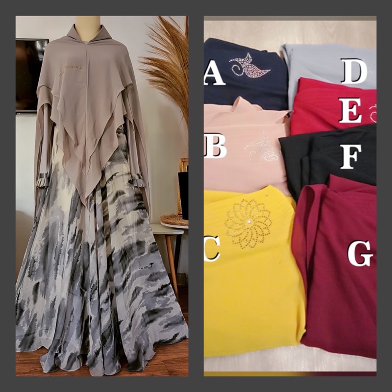 PROMO Khimar Marwa by Bilqis zafira