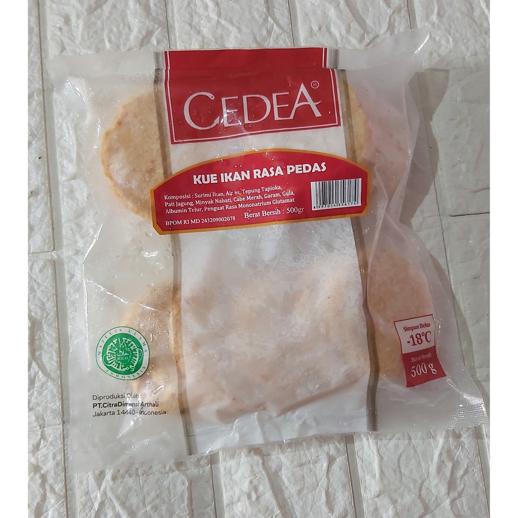 

Cedea Kue Ikan Pedas 500g