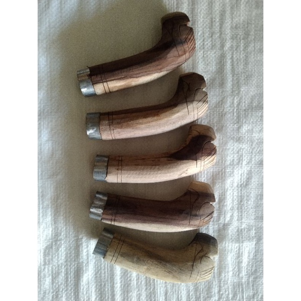 Gagang bedog Mamanukan / gagang Golok motif burung