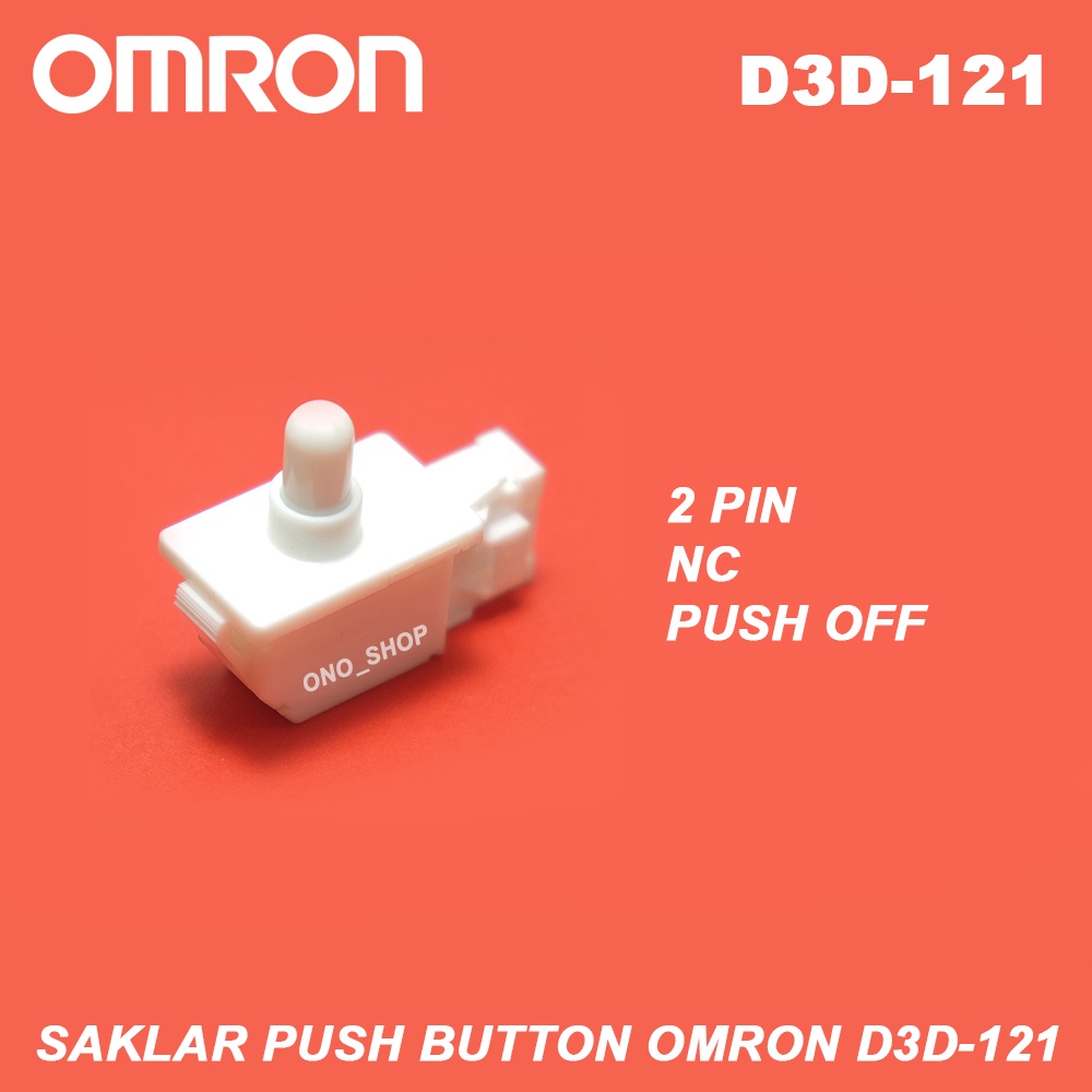 Omron D3D-1 - Saklar Push Button