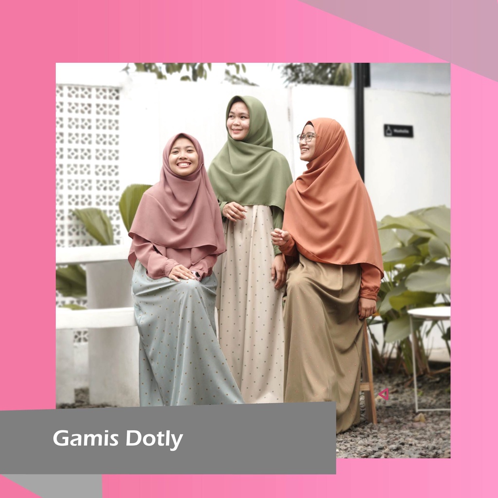 Gamis Dotly - Hijab Alila