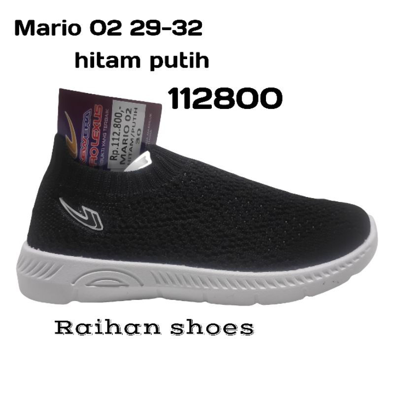 SEPATU NEWERA SLIP ON ART MARIO 30-33 terbaru harga murah