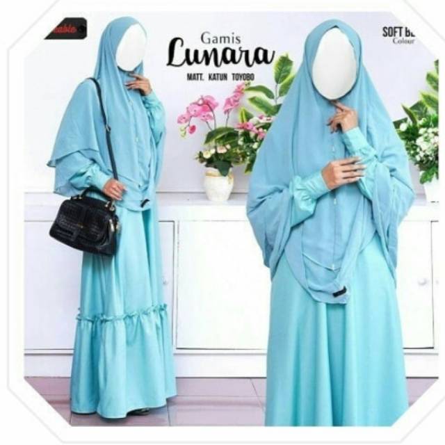 Gamis lunara loveable size L