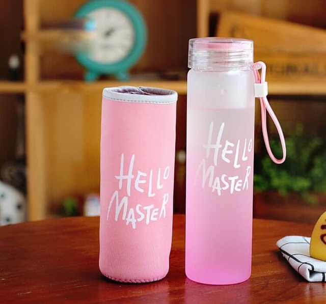 Botol hello master botol minum tempat minum hello master free pouch botol minum