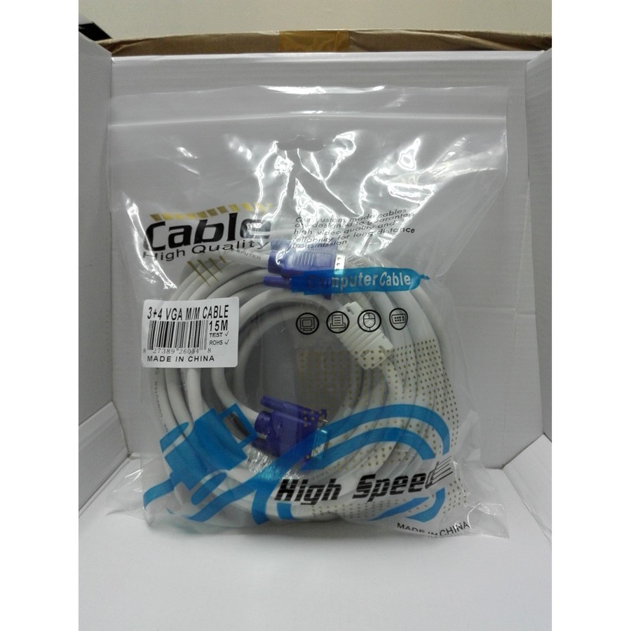 EM Kabel CONECTOR VGA 15 Meter